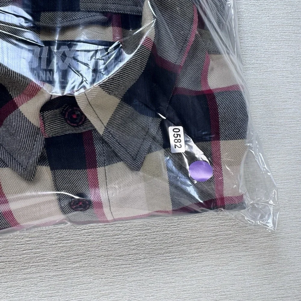 Dixxon Snap On Tools Limited Edition Form & Function Plaid Flannel Shirt Men XL - Picture 14 of 14